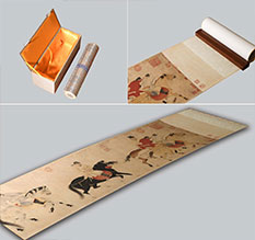 东乌珠穆沁馆藏书画复制博物馆书画复制服务